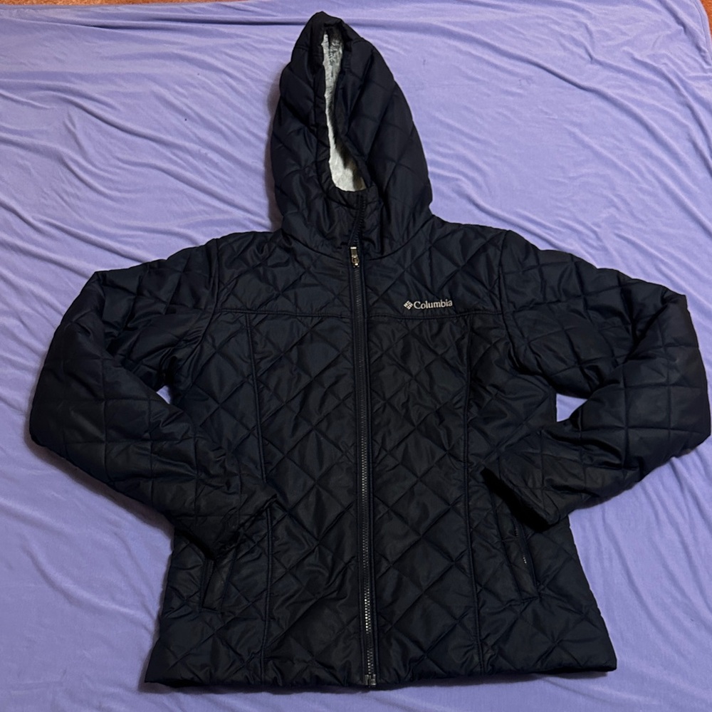 Columbia Women's Navy Quilted Ski Jacket